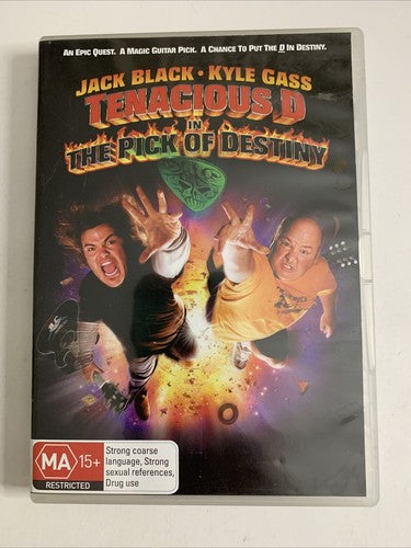 Tenacious D: The Pick of Destiny (DVD, 2006) Jack Black, Kyle Gass Region 4