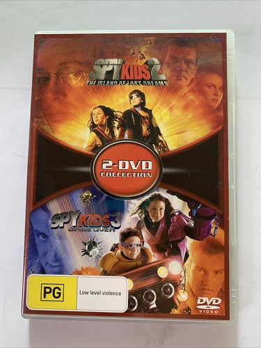 Spy Kids 2 / Spy Kids 3: Game over (DVD, 2002, 2-Disc) Region 4