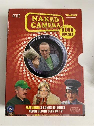 Naked Camera: The Complete Series 1-3 Box Set (DVD, 3-DIscs) All Regions
