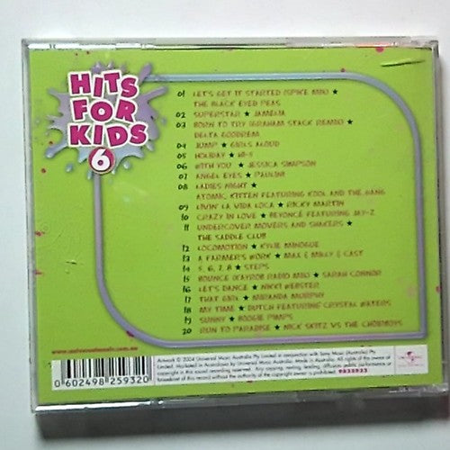 Various – Hits For Kids 6 (CD, 2004) Australia 9825932