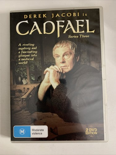 Cadfael : Series 3 (DVD, 1996, 2-Disc) Derek Jacobi Region 4