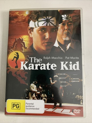 The Karate Kid (DVD, 1984) Ralph Macchio, Noriyuki Pat Morita Region 4 NEW