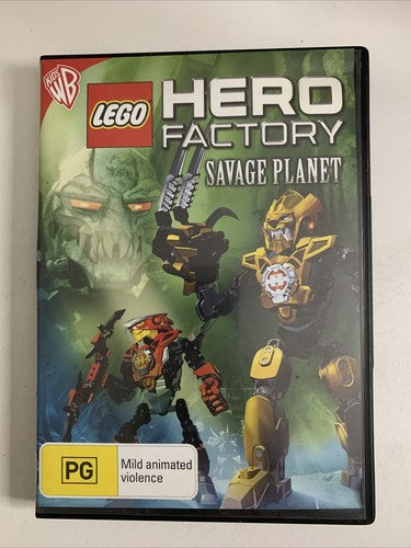LEGO Hero Factory: Savage Planet (DVD, 2011) Animated Movie Region 4