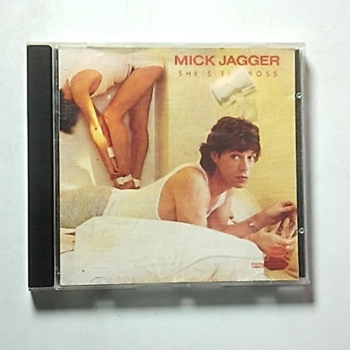 Mick Jagger – She's The Boss (CD, 1985) Europe *Missing back cover* CDCBS 86310