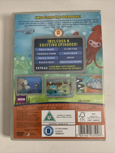 Octonauts: Here Come The Octonauts (DVD) Region 2
