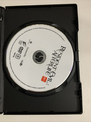 Resident Evil: Afterlife (DVD, 2010) Milla Jovovich Region 4