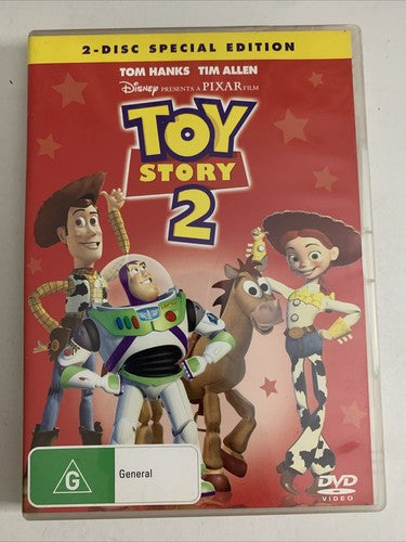 Toy Story 2 (Special Edition, DVD, 1999, 2-Disc) Pixar Disney Film Region 4