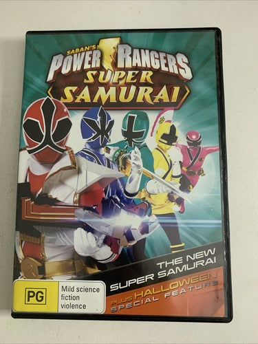 Power Rangers: The New Super Samurai / Halloween Special (DVD, 2012) Region 4