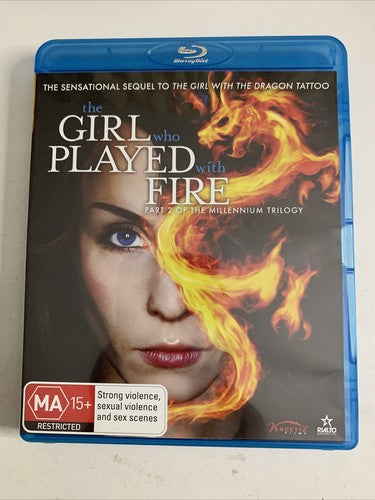 The Girl Who Played With Fire (Blu-ray, 2009) Region B