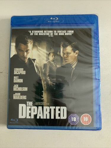 The Departed (Blu-ray, 2006) Jack Nicholson, Leonardo DiCaprio Region B NEW