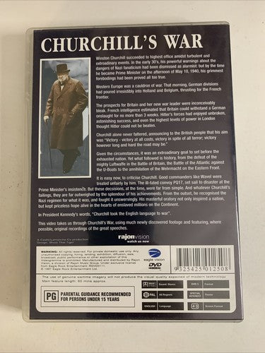 The War File: Churchill's War (DVD) All Regions