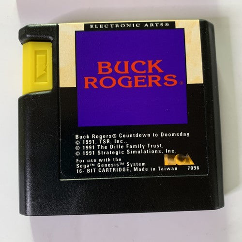 Buck Rogers: Countdown To Doomsday SEGA Mega Drive PAL 1990 Game Complete