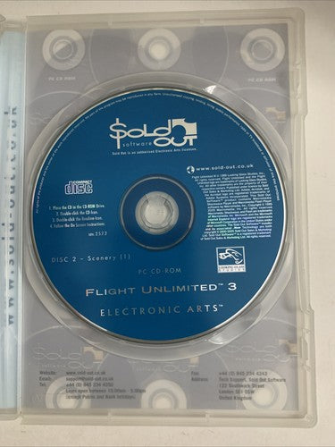 Flight Unlimited 3 PC Windows CD-ROM Flight Simulator Game