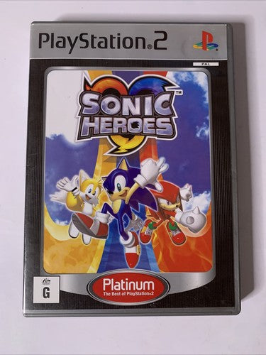 Sonic Heroes PS2 Sony PlayStation 2 2003) PAL Game Complete
