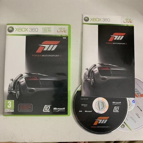 Forza Motorsport 3 Microsoft XBOX 360 PAL Car Racing Game Complete