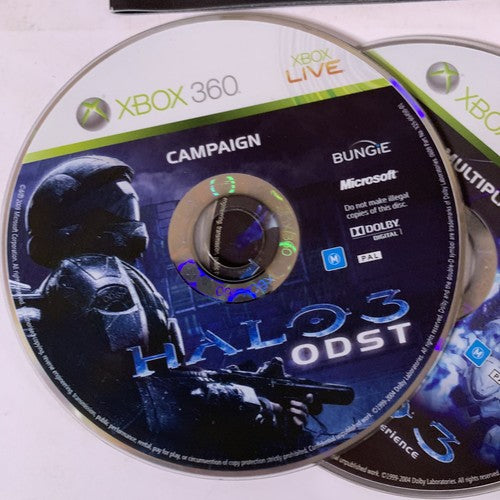 Halo 3: ODST Microsoft XBOX 360 PAL Game Complete