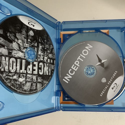 Inception (Blu-ray + DVD, 2010, 4-Discs) Leonardo DiCaprio, Tom Hardy Region B