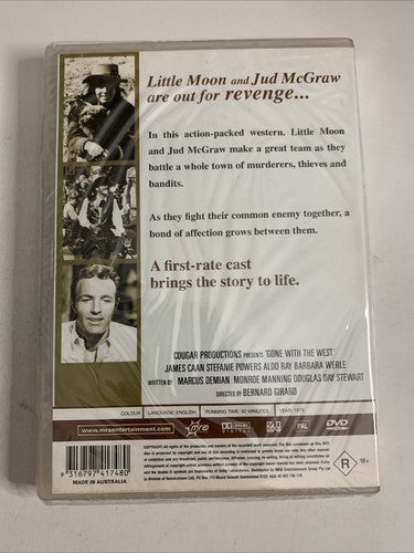 Gone With The West (DVD, 1972) James Caan, Sammy Davis Jr. Region 4  NEW