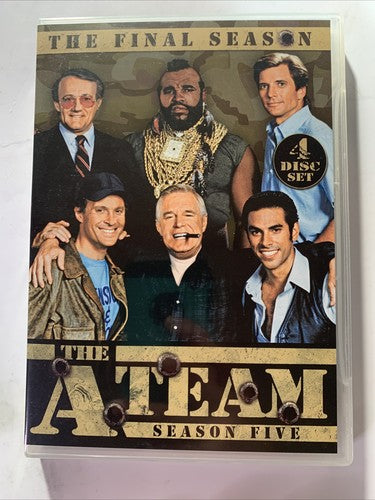 A-Team : Season 5 (DVD, 1985, 4-Disc) Region 4 &2