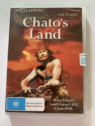 Chato's Land (DVD, 1972) Charles Bronson, Jack Palance All Regions NEW Sealed