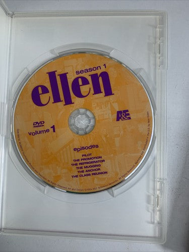Ellen: Season 1 (DVD, 2-Disc) Comedy Sitcom All Regions