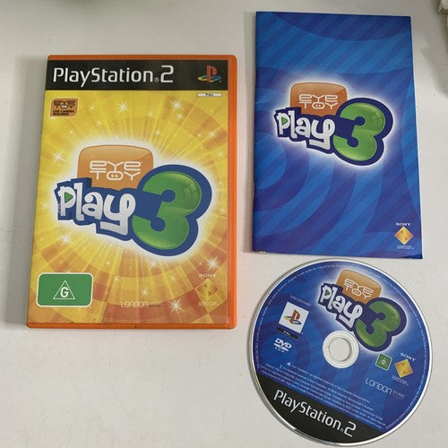 EyeToy: Play 3 PS2 Sony PlayStation 2 PAL Game