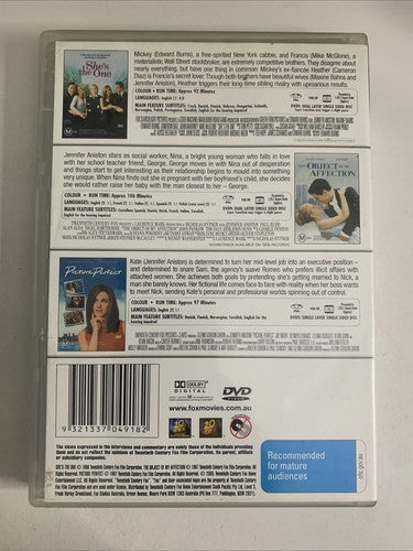 She's The One / The Object Of My Affection / Picture Perfect (DVD) Region 4