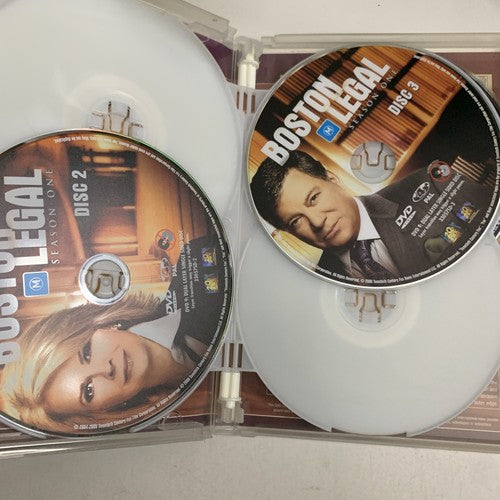 Boston Legal : Season 1 (DVD, 2004, 5-Disc) Region 4