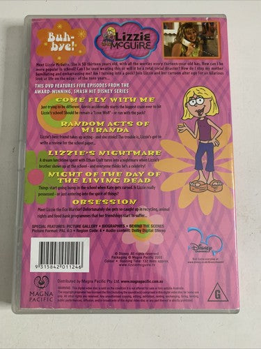 Lizzie Mcguire: Come Fly With Me (DVD, 2002) Hilary Duff Region 4