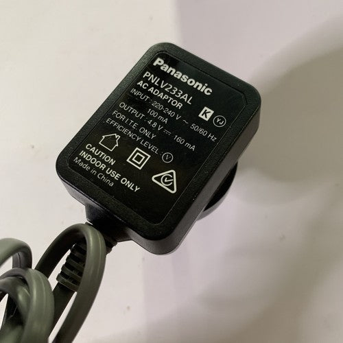 Genuine Panasonic PNLC1042 Telephone Cordless Phone Charger PNLV233AL 4.8v 160mA
