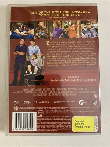 Two and a Half Men : Season 1 (DVD, 2003, 4-Disc) Charlie Sheen  Region 4