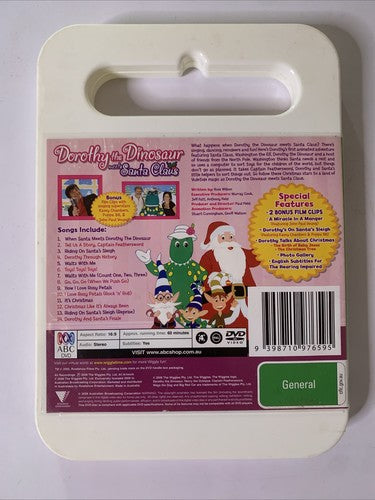 Dorothy The Dinosaur Meets Santa Claus (DVD, 2008) The Wiggles ABC Kids Region 4