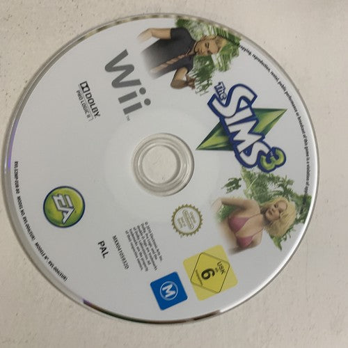The Sims 3 Nintendo Wii PAL Game Complete