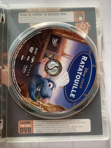 Ratatouille (DVD, 2007) Disney Pixar Animated Film Region 4