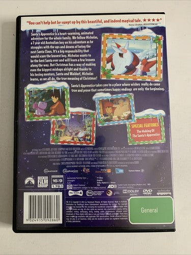 Santa's Apprentice (DVD, 2010) Shane Jacobson, Magda Szubanski Animation Region4