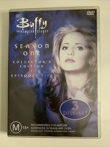 Buffy the Vampire Slayer : Season 1 Episodes 1-12 (DVD, 1996, 3-Disc) Region 4