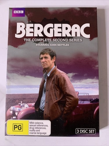 Bergerac : Series 2 (DVD, 1983, 3-DIsc) John Nettles Region 4 NEW