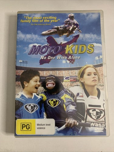 Moto X Kids (DVD, 2004) Phyllis Diller, Gary Busey, Alana Austin Region 4