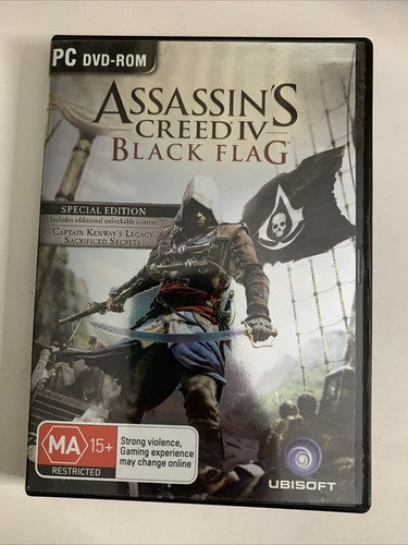 Assassin's Creed IV: Black Flag PC Windows DVD Ubisoft Game