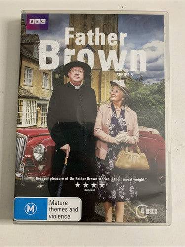 Father Brown : Series 5 (DVD, 2017, 4-Discs) Region 4