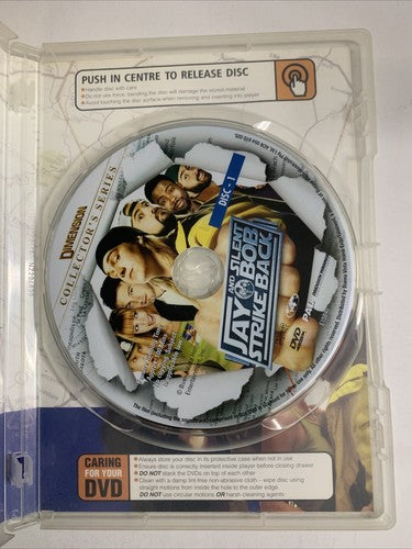 Jay and Silent Bob Strike Back (DVD, 2001) Kevin Smith Region 4