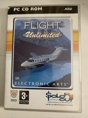 Flight Unlimited 3 PC Windows CD-ROM Flight Simulator Game