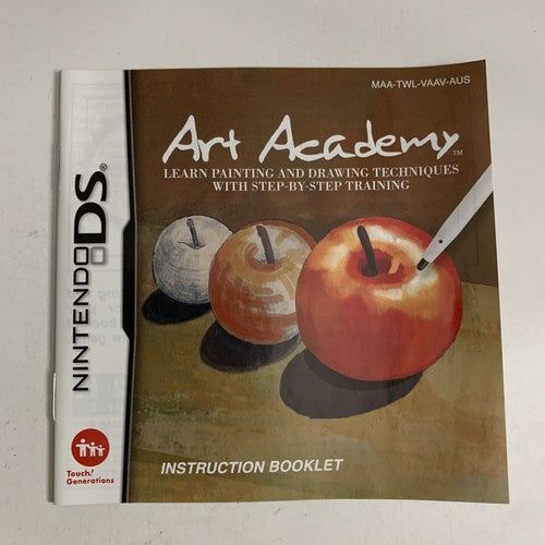 Art Academy Nintendo DS 2010 Game Complete