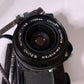 Olympus OM-2 35mm Film Camera G.Zuiko AUTO-W f/2.8 Lens Untested
