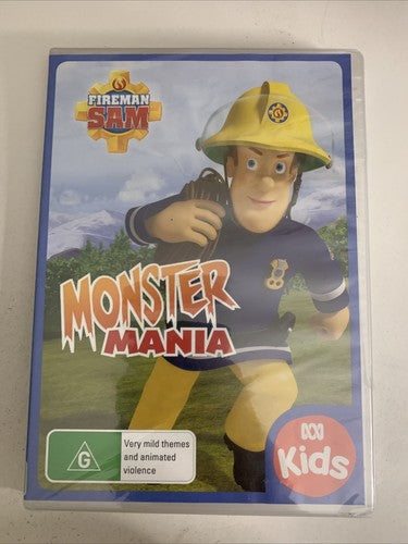 Fireman Sam: Monster Mania (DVD, 2020) ABC Kids Region 4 NEW Sealed