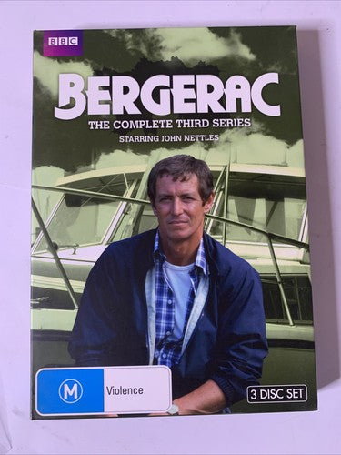 Bergerac : Series 3 (DVD, 1983, 3-DIscs) John Nettles Region 4 NEW
