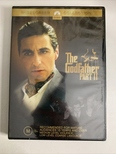 The Godfather: Part II  (DVD, 1975) Al Pacino, Robert De Niro Region 4 NEW