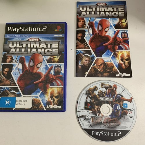 Marvel: Ultimate Alliance PS2 Sony PlayStation 2 PAL Game Complete