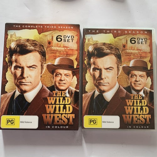 The Wild Wild West : Season 3 (DVD, 1967, 3-Disc) All Regions