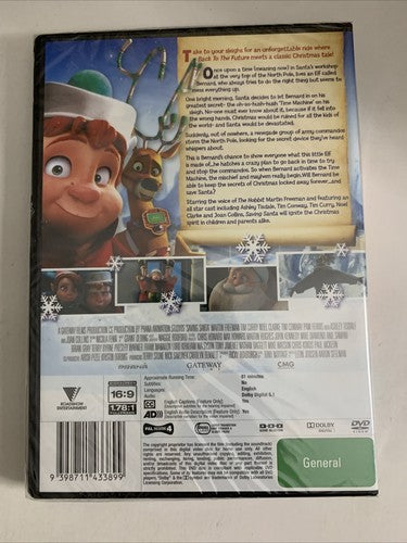 Saving Santa (DVD, 2013) Animation Film Region 4 NEW Sealed